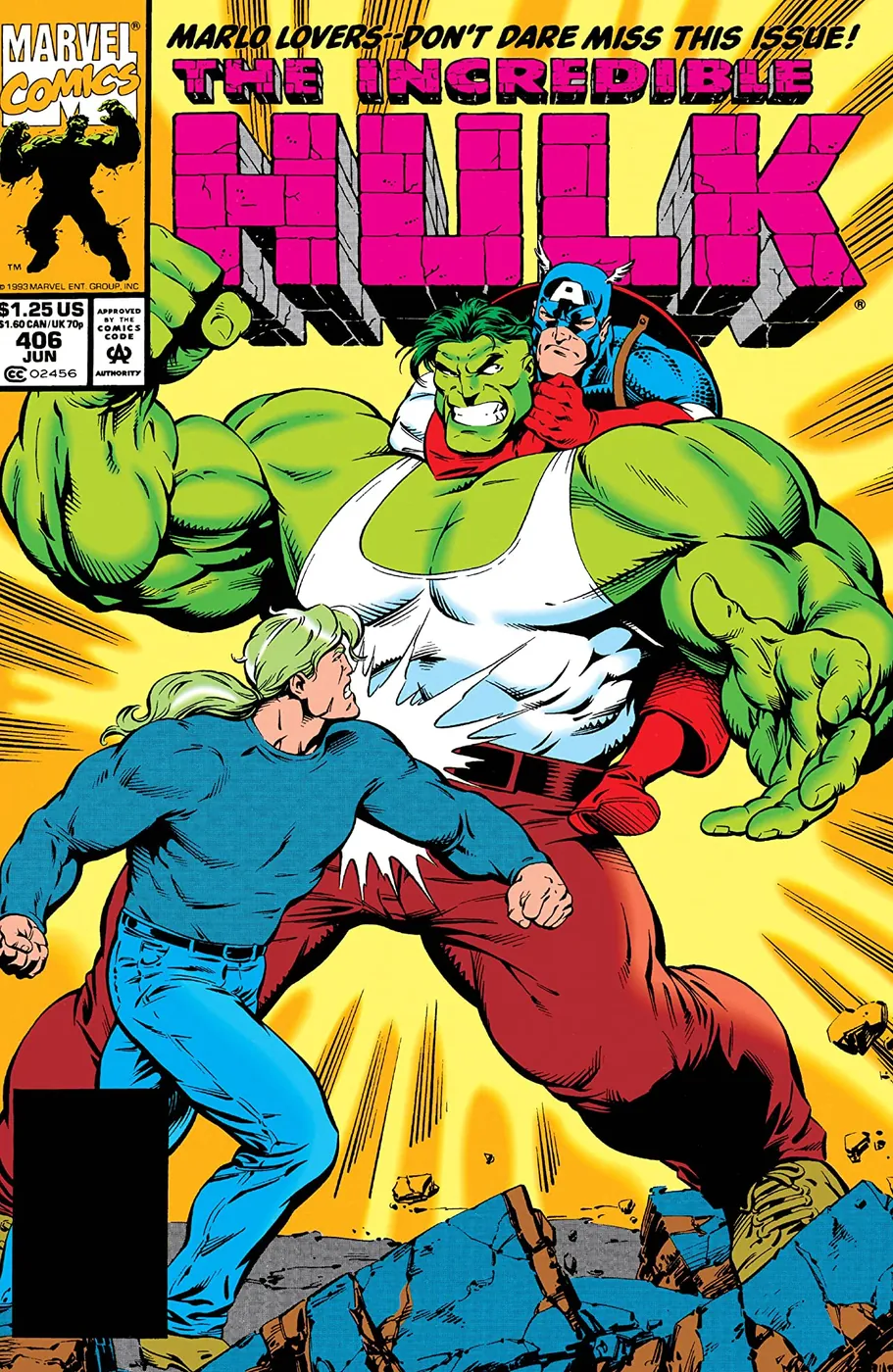 Cover of The Incredible Hulk #406