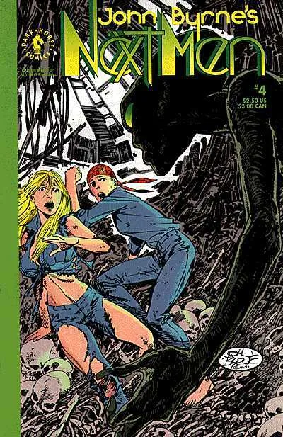 Cover of John Byrne's Next Men #4