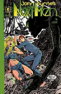 Cover of John Byrne's Next Men #4