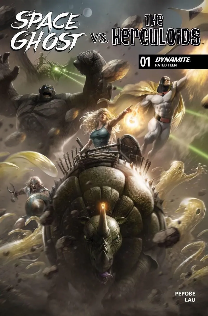 Cover of Space Ghost vs. the Herculoids #1