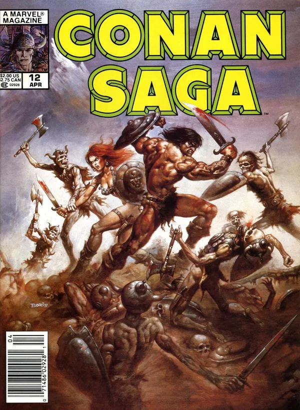 Cover of Conan Saga #12