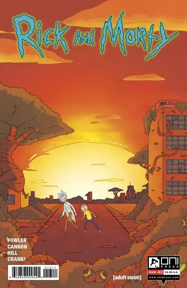 Cover of Rick and Morty #13