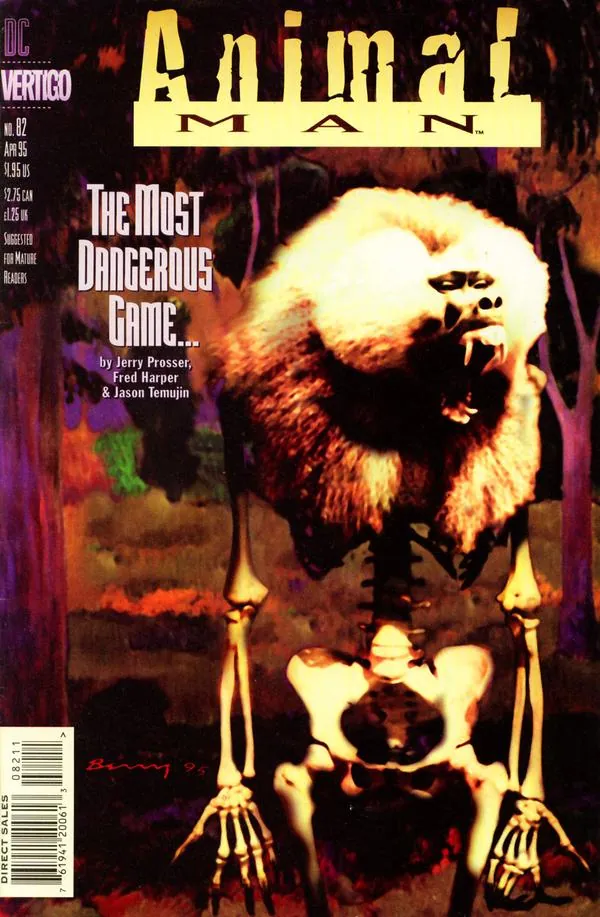Cover of Animal Man #82