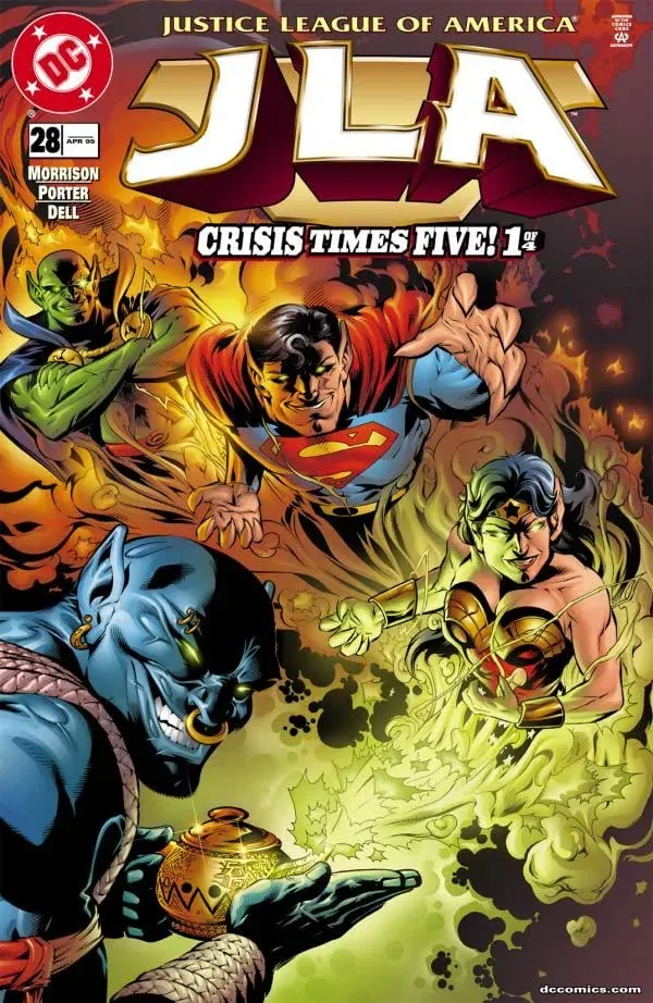 Cover of JLA #28