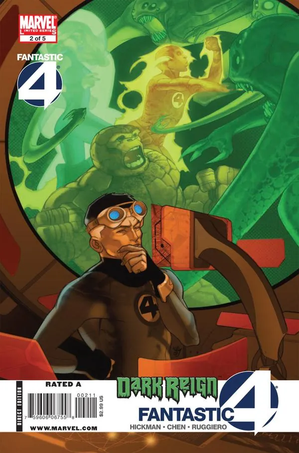 Cover of Dark Reign: Fantastic Four #2