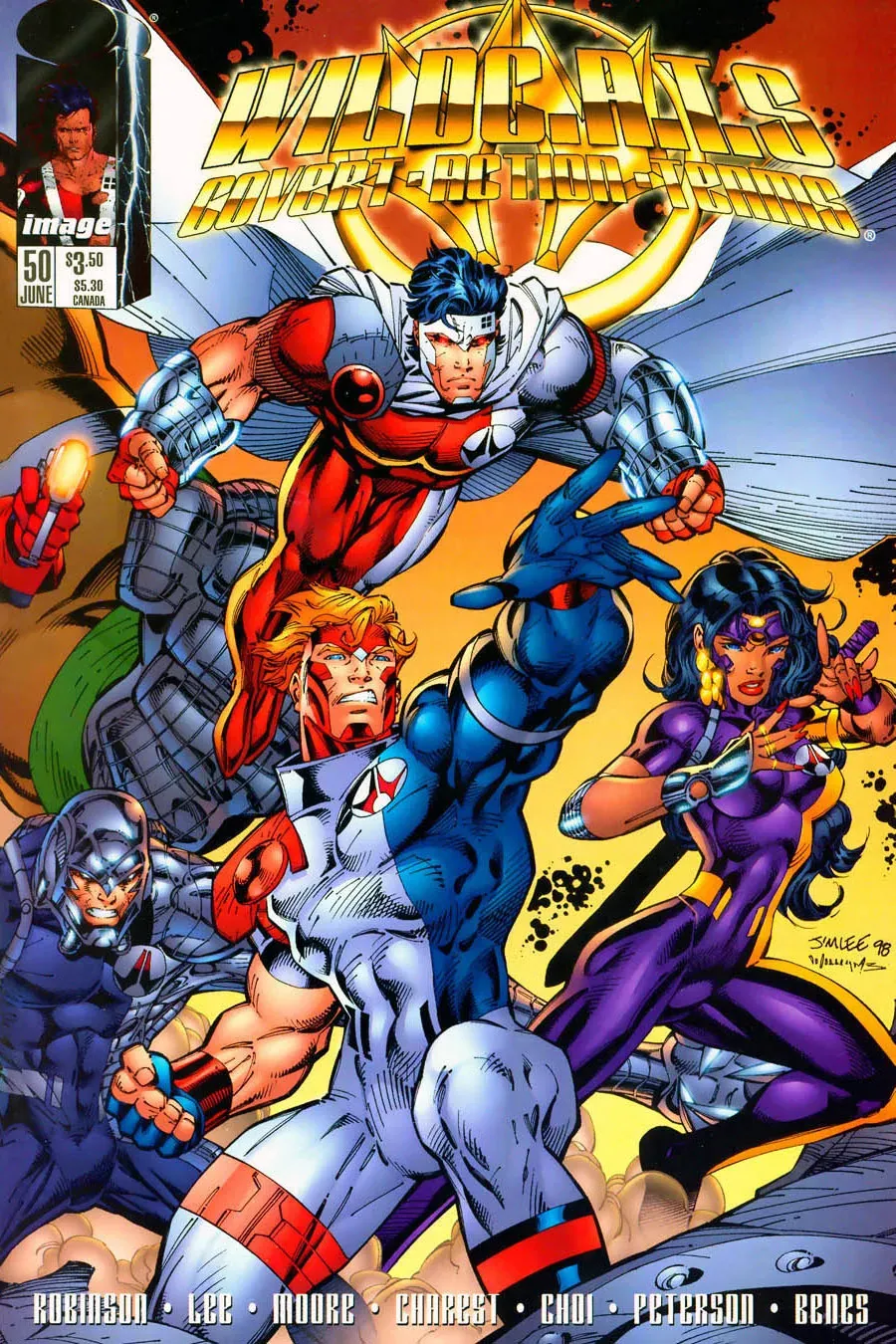 Cover of WildC.A.T.s #50