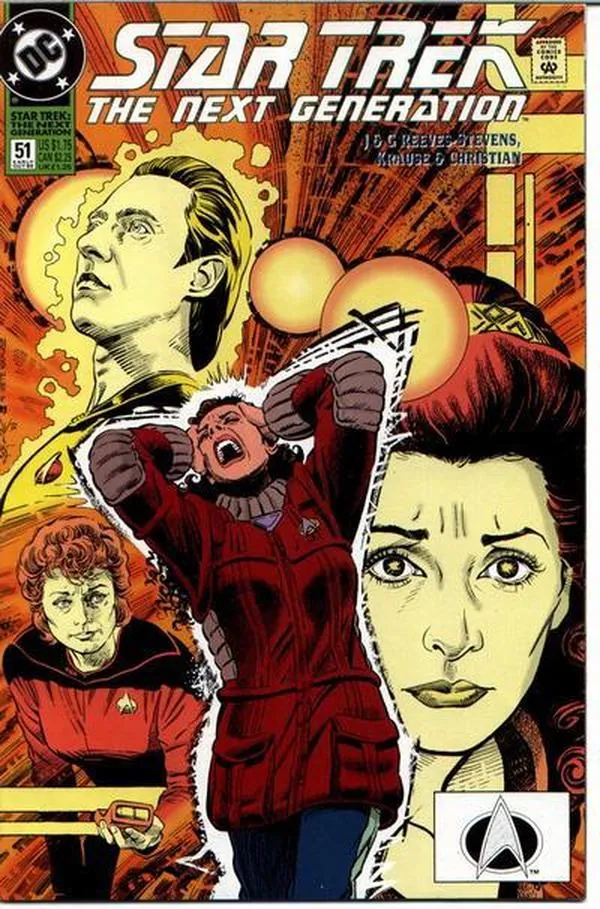 Cover of Star Trek: The Next Generation #51