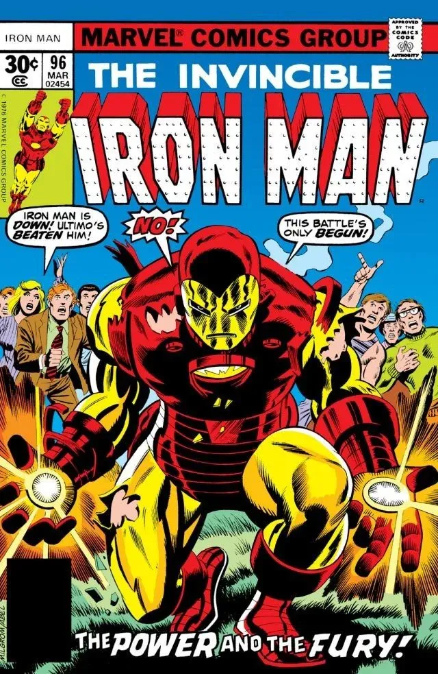 Cover of Iron Man #96