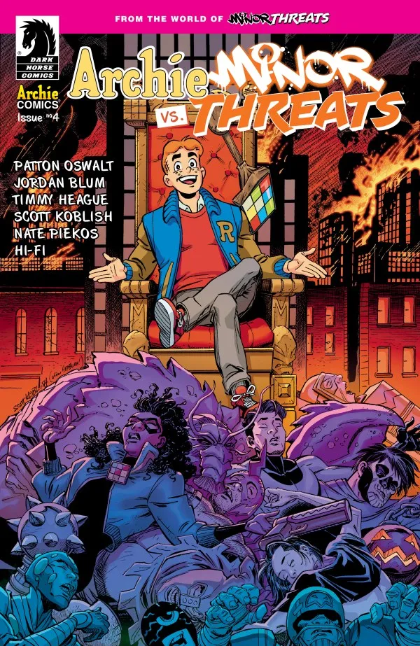 Cover of Archie vs. Minor Threats #4