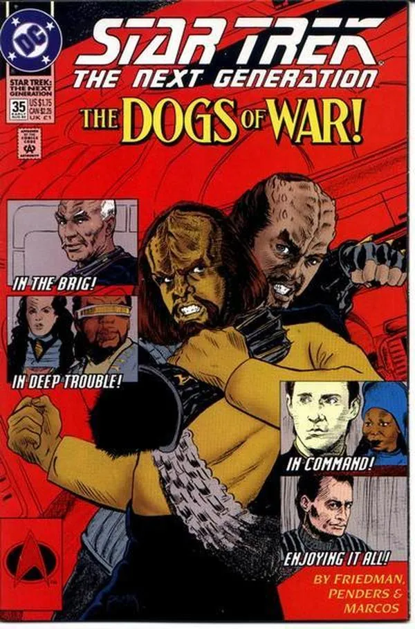 Cover of Star Trek: The Next Generation #35