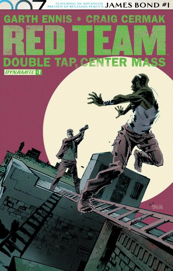 Cover of Garth Ennis' Red Team: Double Tap, Center Mass #7