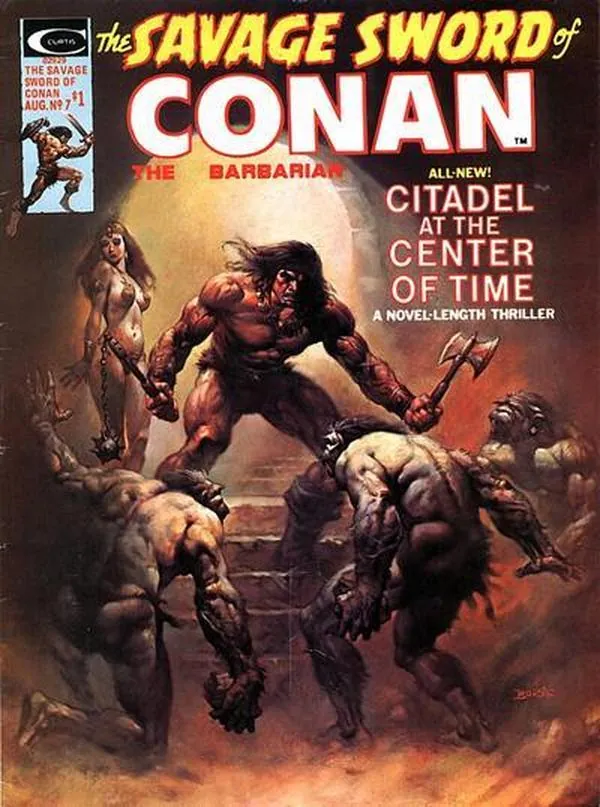 Cover of The Savage Sword of Conan #7