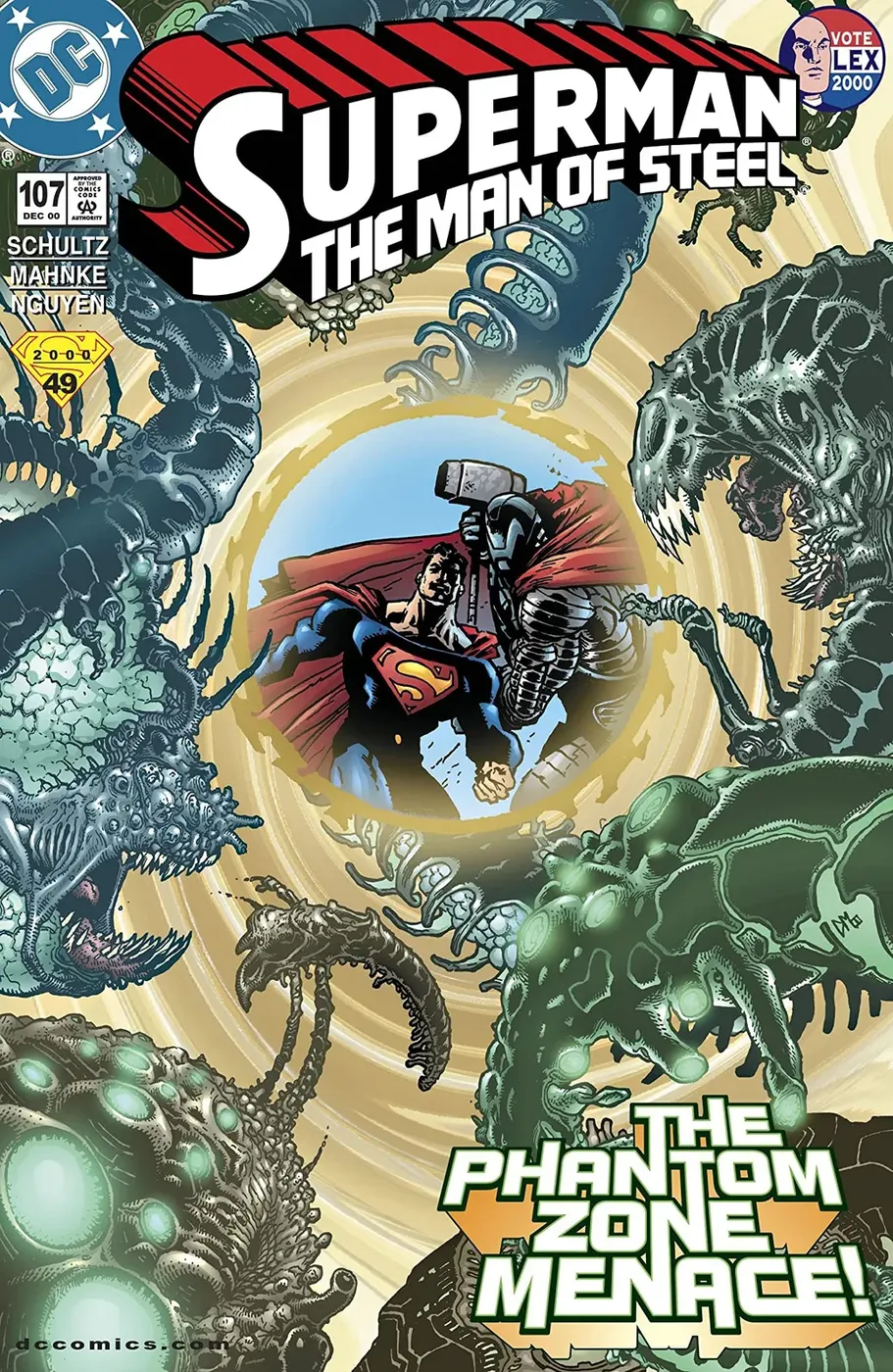 Cover of Superman: The Man of Steel #107