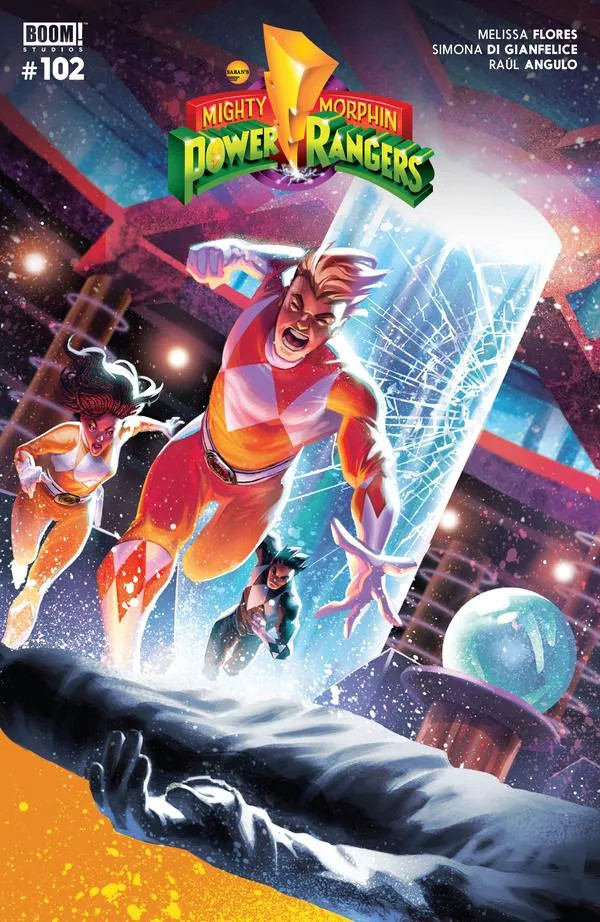 Cover of Mighty Morphin Power Rangers #102