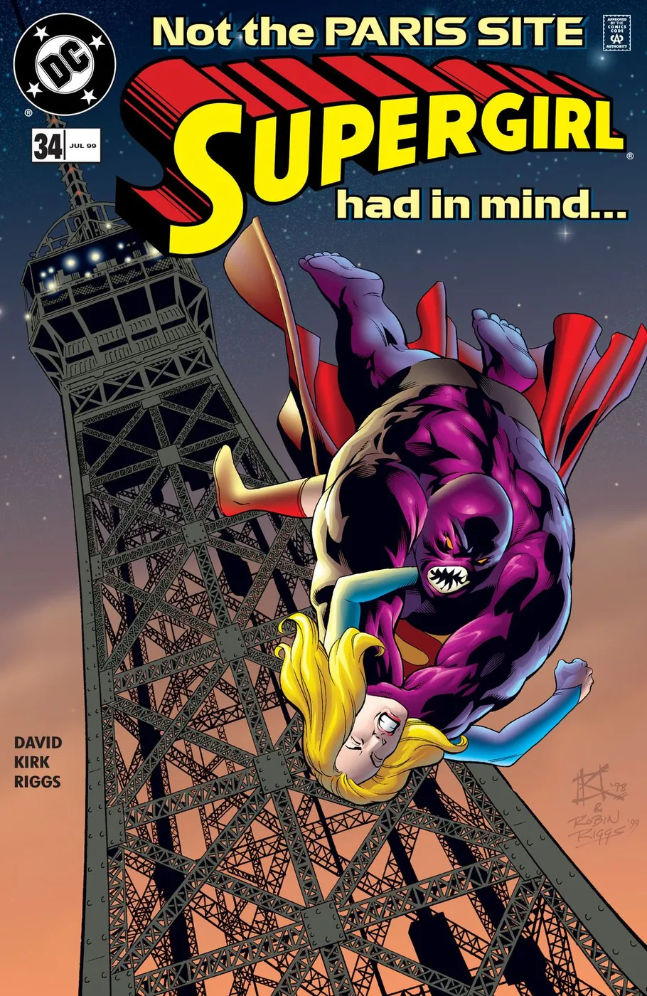 Cover of Supergirl #34