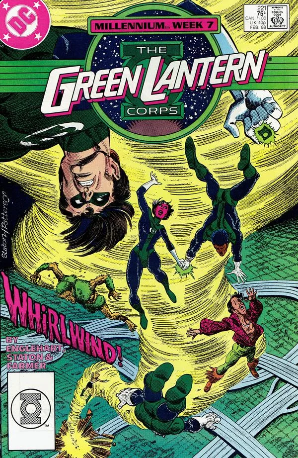 Cover of The Green Lantern Corps #221