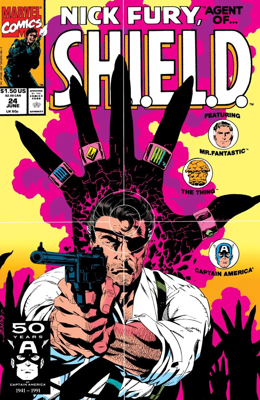 Cover of Nick Fury, Agent of S.H.I.E.L.D. #24