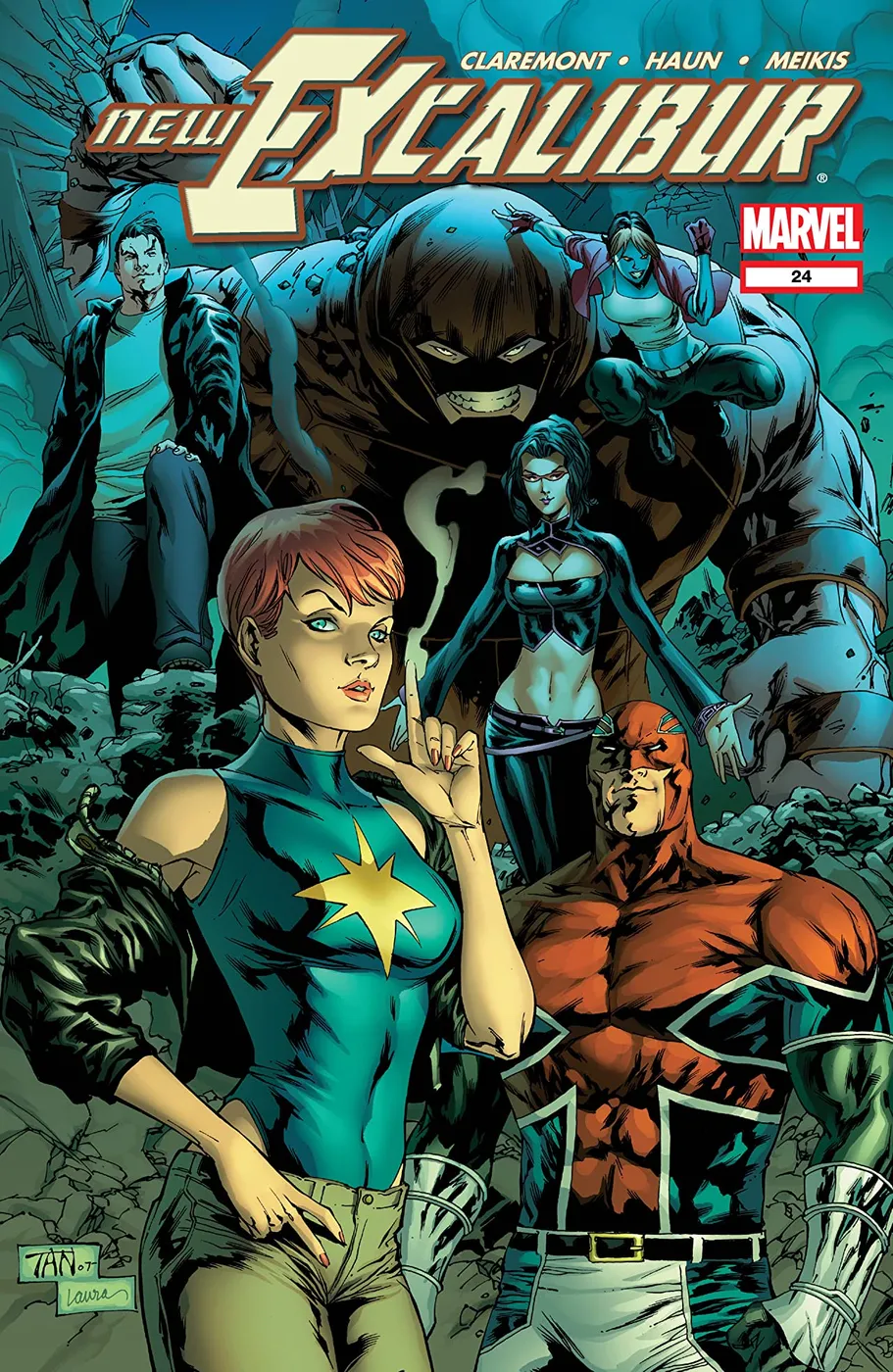 Cover of New Excalibur #24