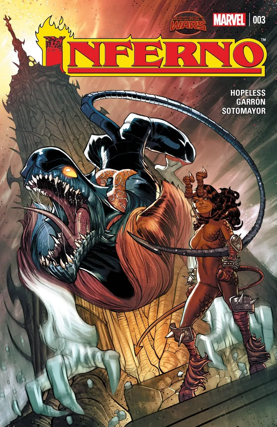 Cover of Inferno #3