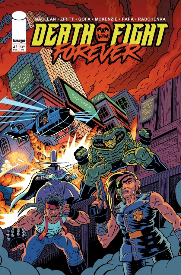 Cover of Death Fight Forever #4