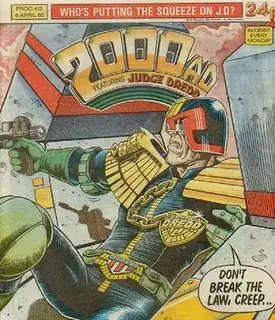 Cover of 2000 AD #412