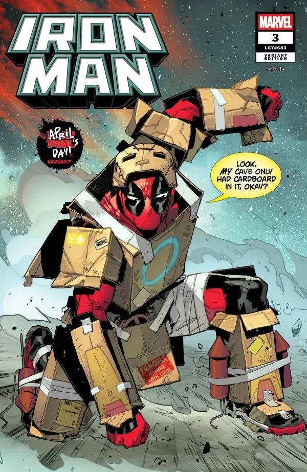 Cover of Iron Man #3 (683)