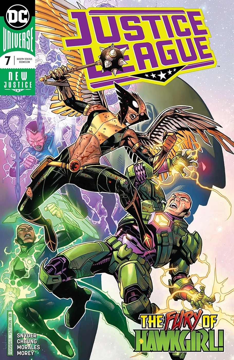 Cover of Justice League #7
