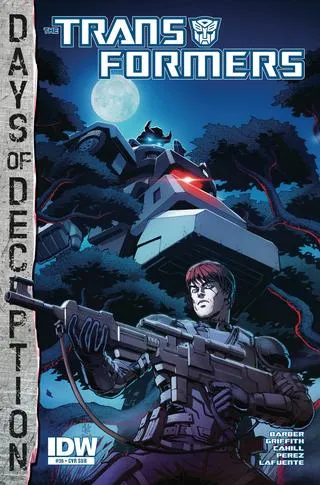 Cover of The Transformers #36