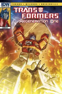 Cover of Transformers: Regeneration One #85
