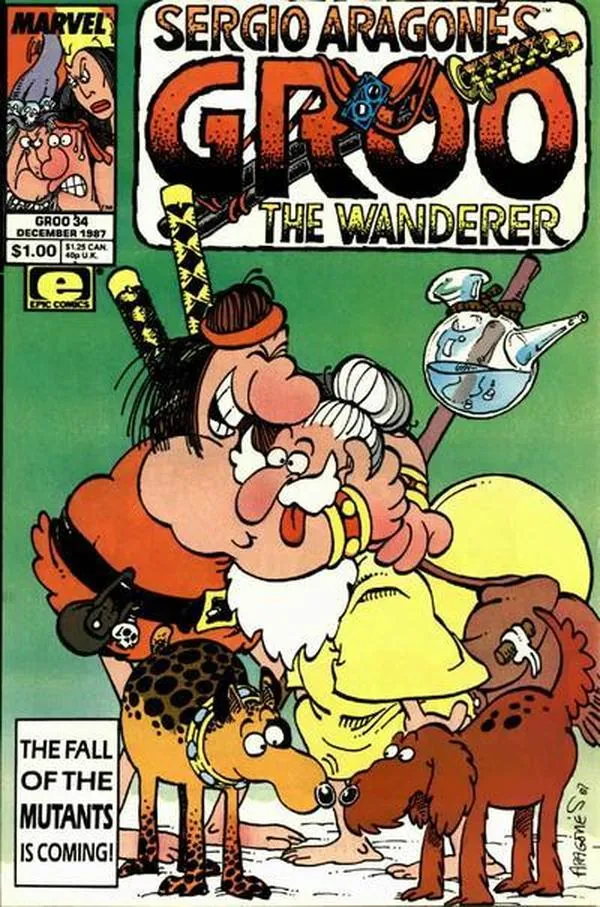 Cover of Sergio Aragonés Groo the Wanderer #34