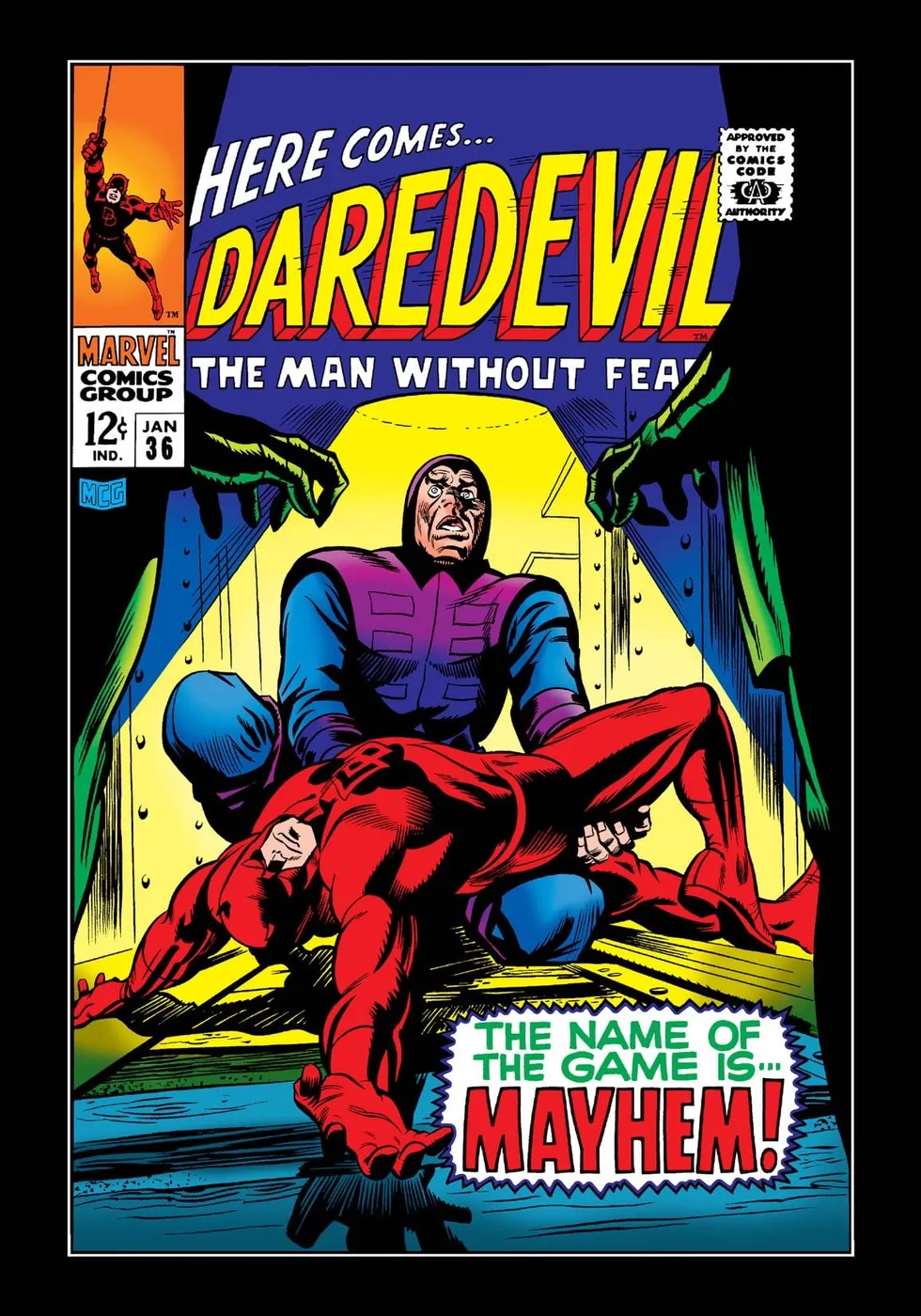 Cover of Daredevil #36