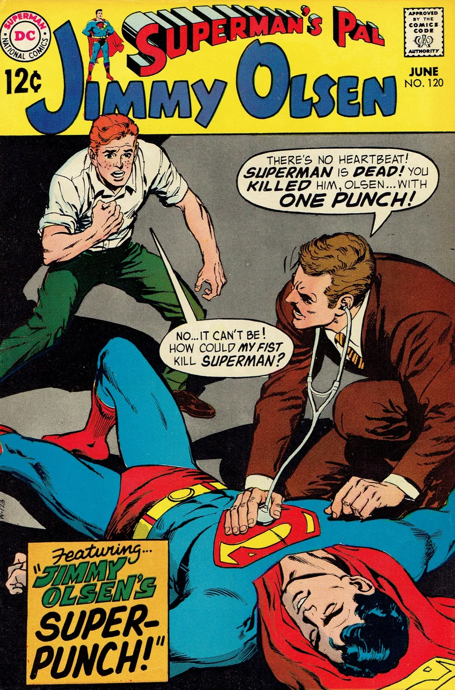 Cover of Superman's Pal, Jimmy Olsen #120