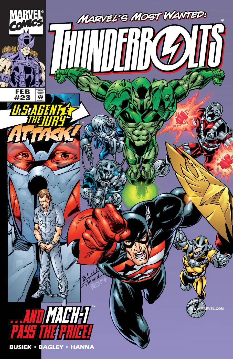 Cover of Thunderbolts #23