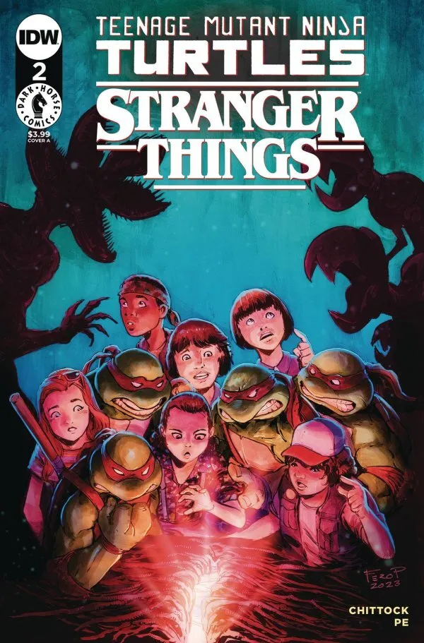 Cover of Teenage Mutant Ninja Turtles X Stranger Things #2