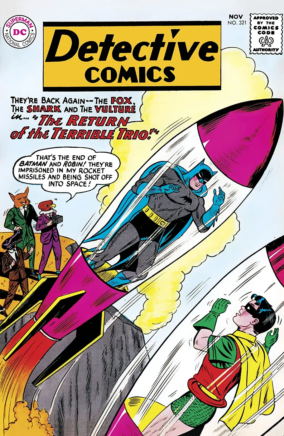 Cover of Detective Comics #321
