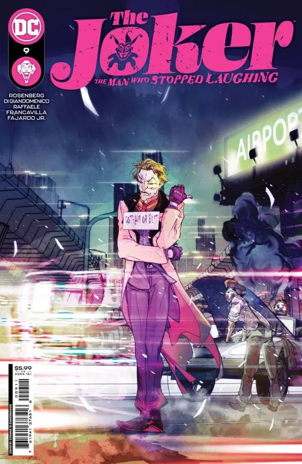 Cover of The Joker: The Man Who Stopped Laughing #9