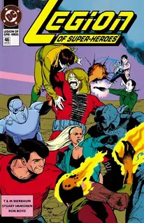 Cover of Legion of Super-Heroes #46