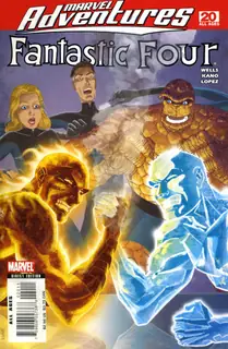 Cover of Marvel Adventures Fantastic Four #20