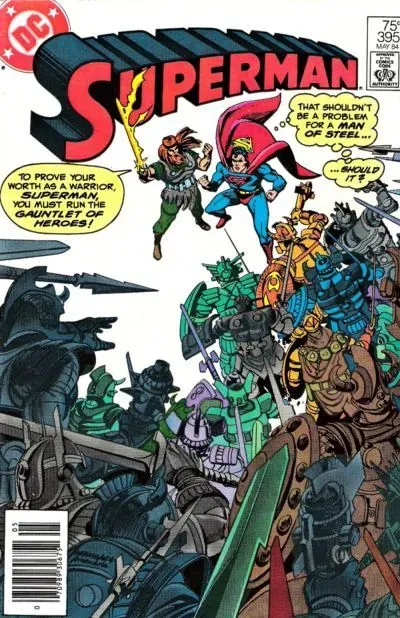 Cover of Superman #395