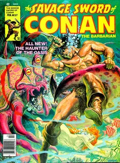Cover of The Savage Sword of Conan #37