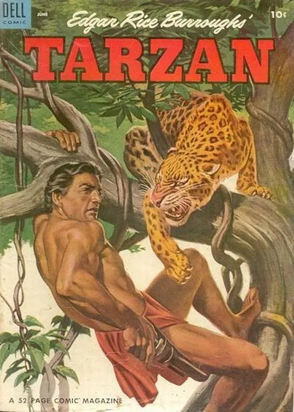 Cover of Edgar Rice Burroughs' Tarzan #57