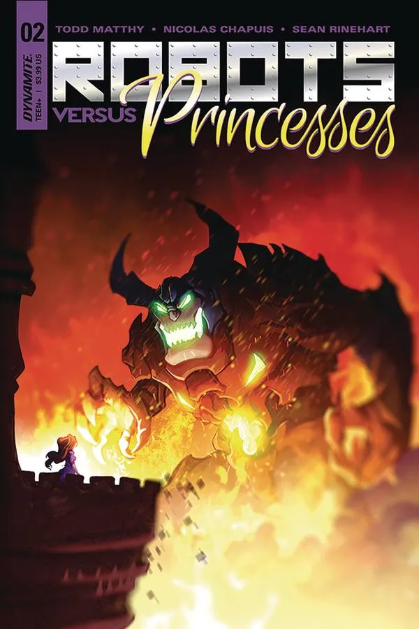 Cover of Robots vs. Princesses #2