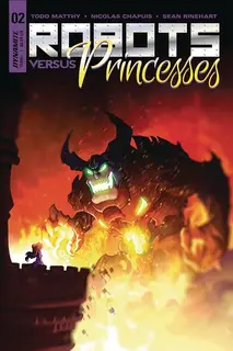 Cover of Robots vs. Princesses #2