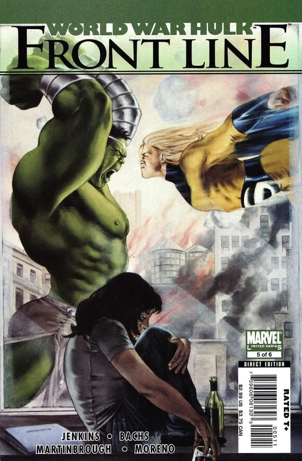 Cover of World War Hulk: Front Line #5