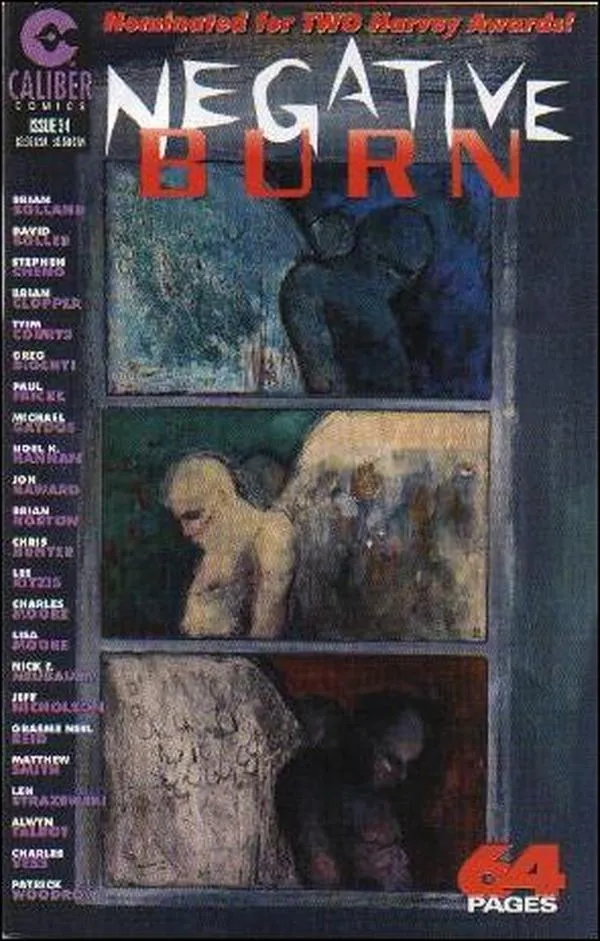 Cover of Negative Burn #34