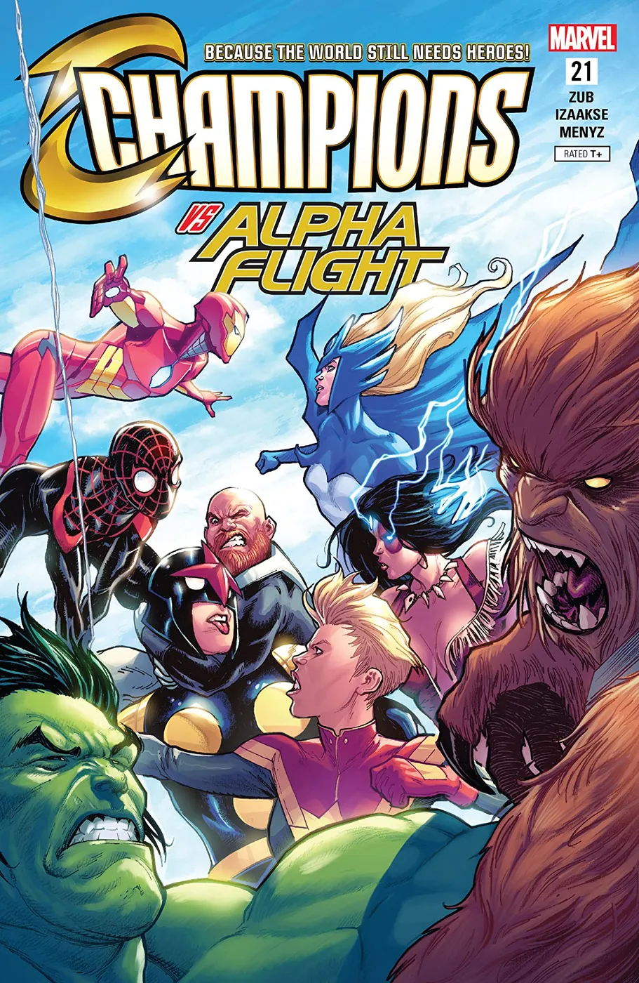 Cover of Champions #21