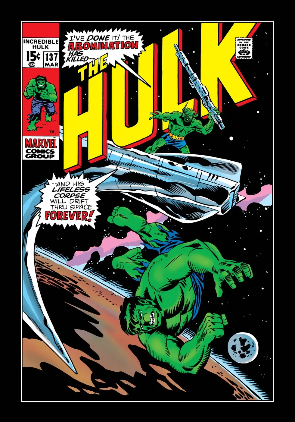 Cover of The Incredible Hulk #137