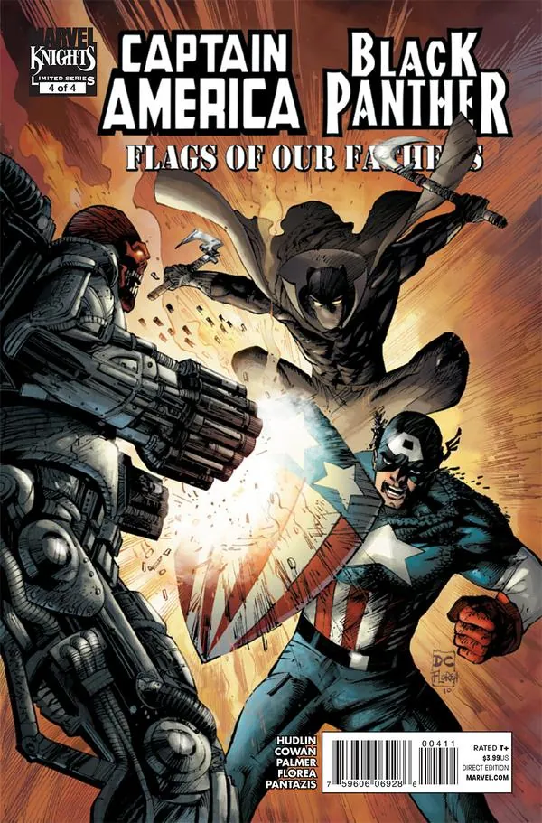 Cover of Captain America / Black Panther: Flags of Our Fathers #4