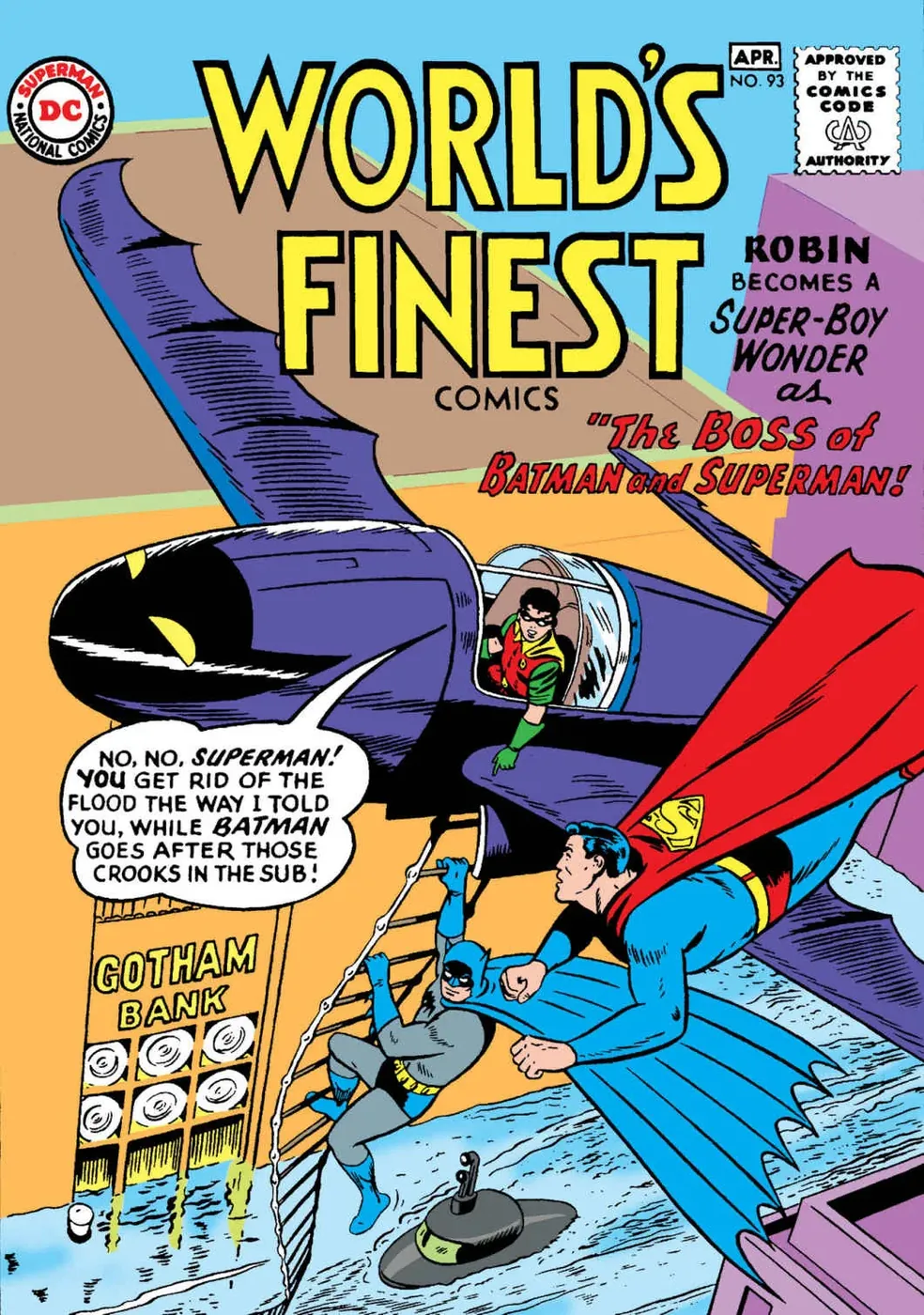 Cover of World's Finest Comics #93