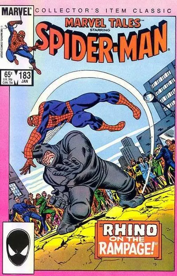 Cover of Marvel Tales #183
